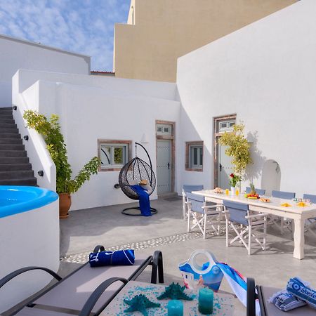 Nereids Villa Santorini Megalochori  Exteriör bild