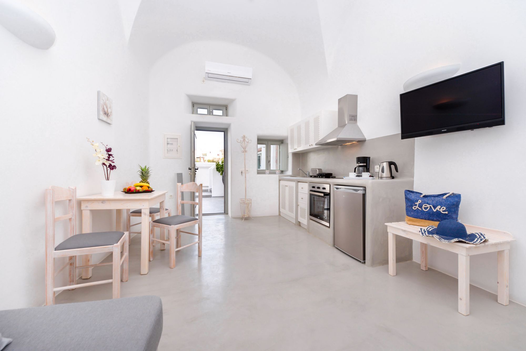 Nereids Villa Santorini Megalochori  Exteriör bild