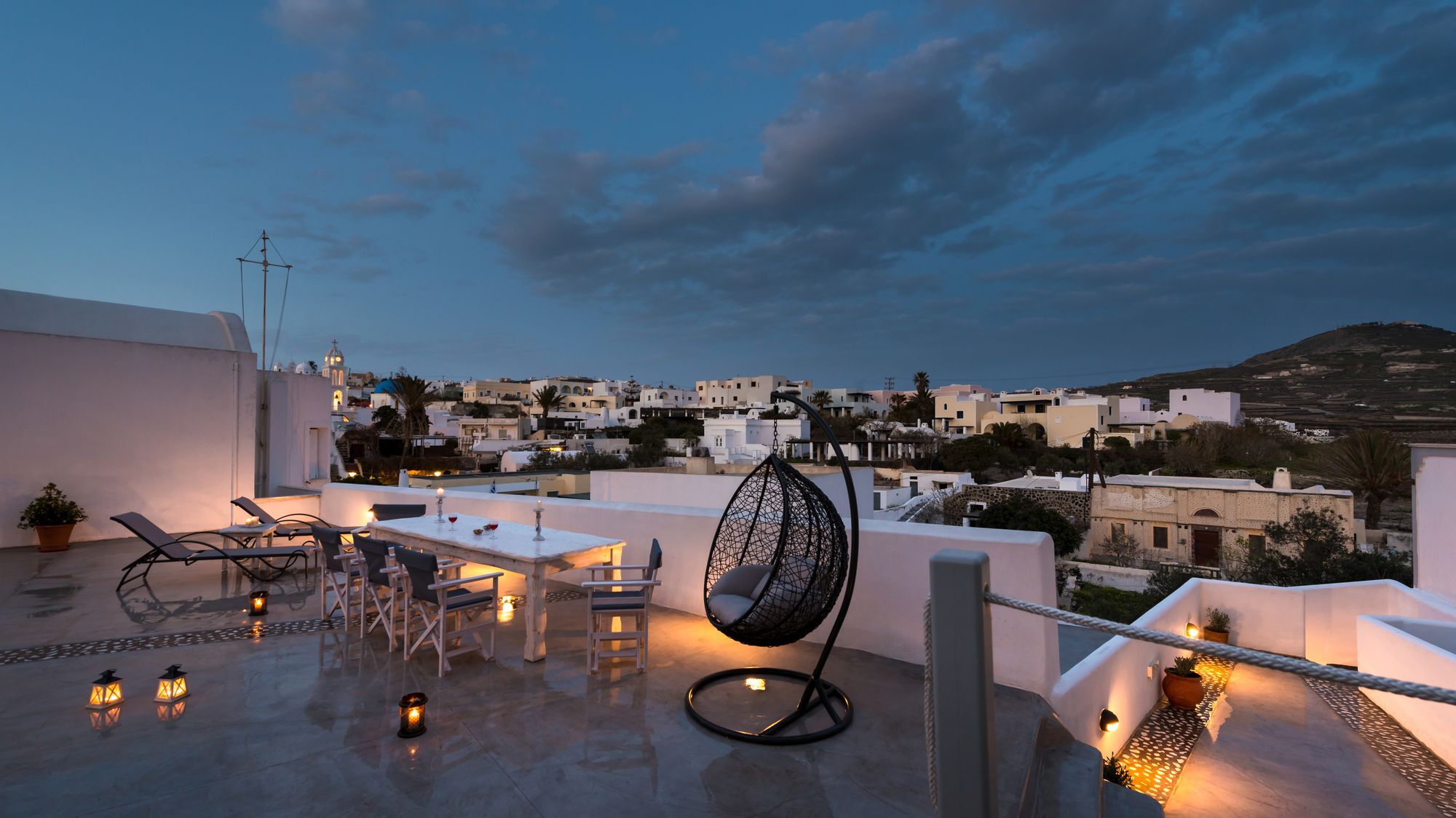 Nereids Villa Santorini Megalochori  Exteriör bild