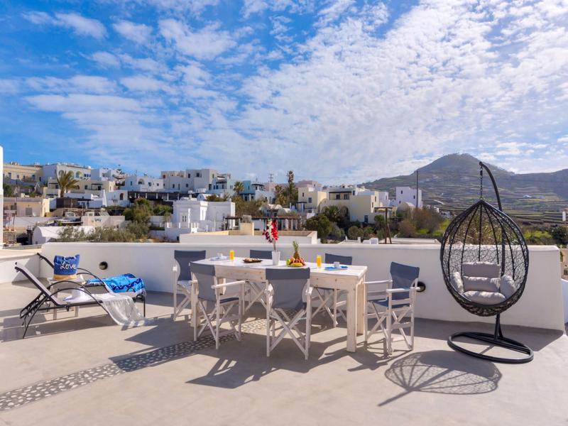 Nereids Villa Santorini Megalochori  Exteriör bild