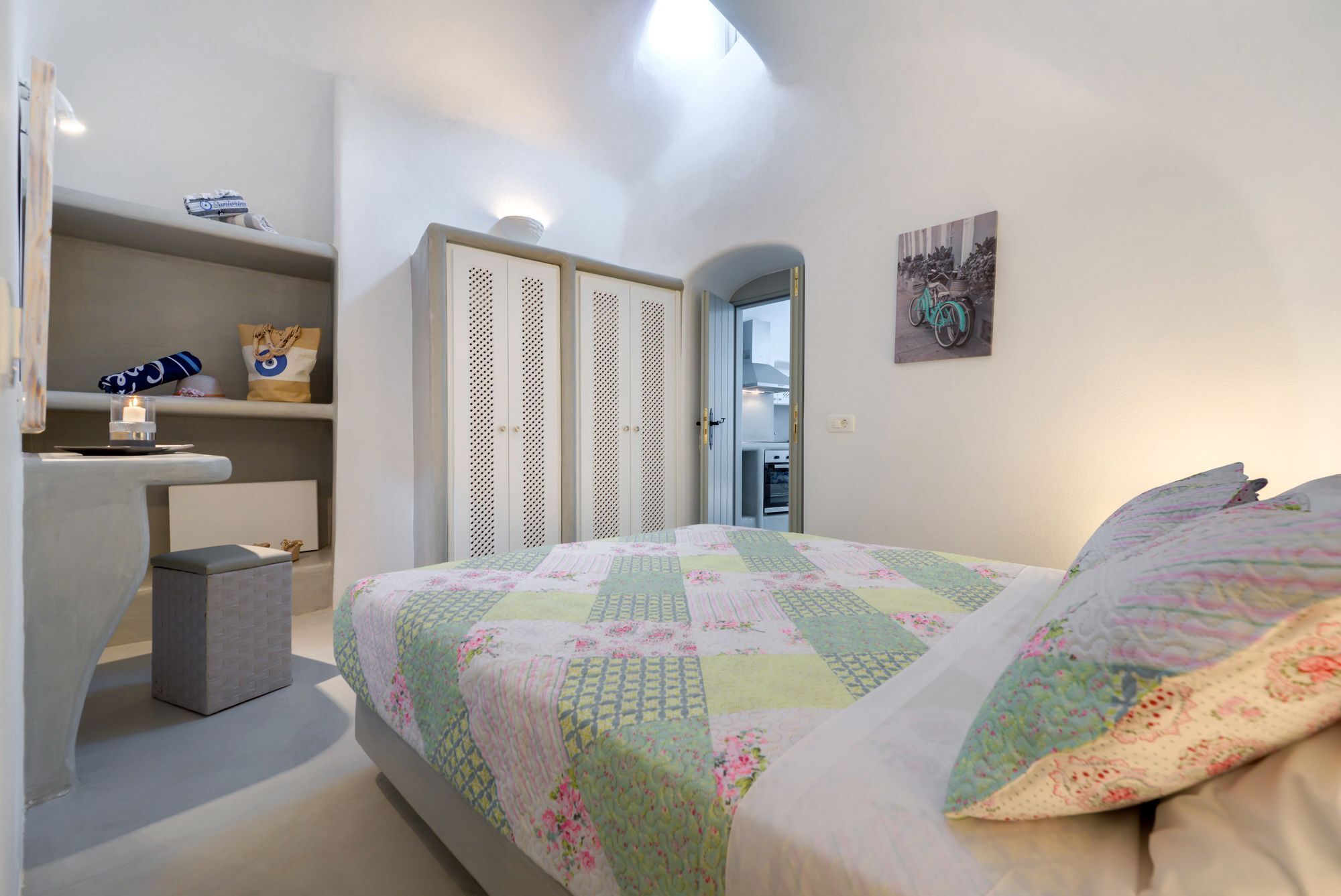 Nereids Villa Santorini Megalochori  Exteriör bild