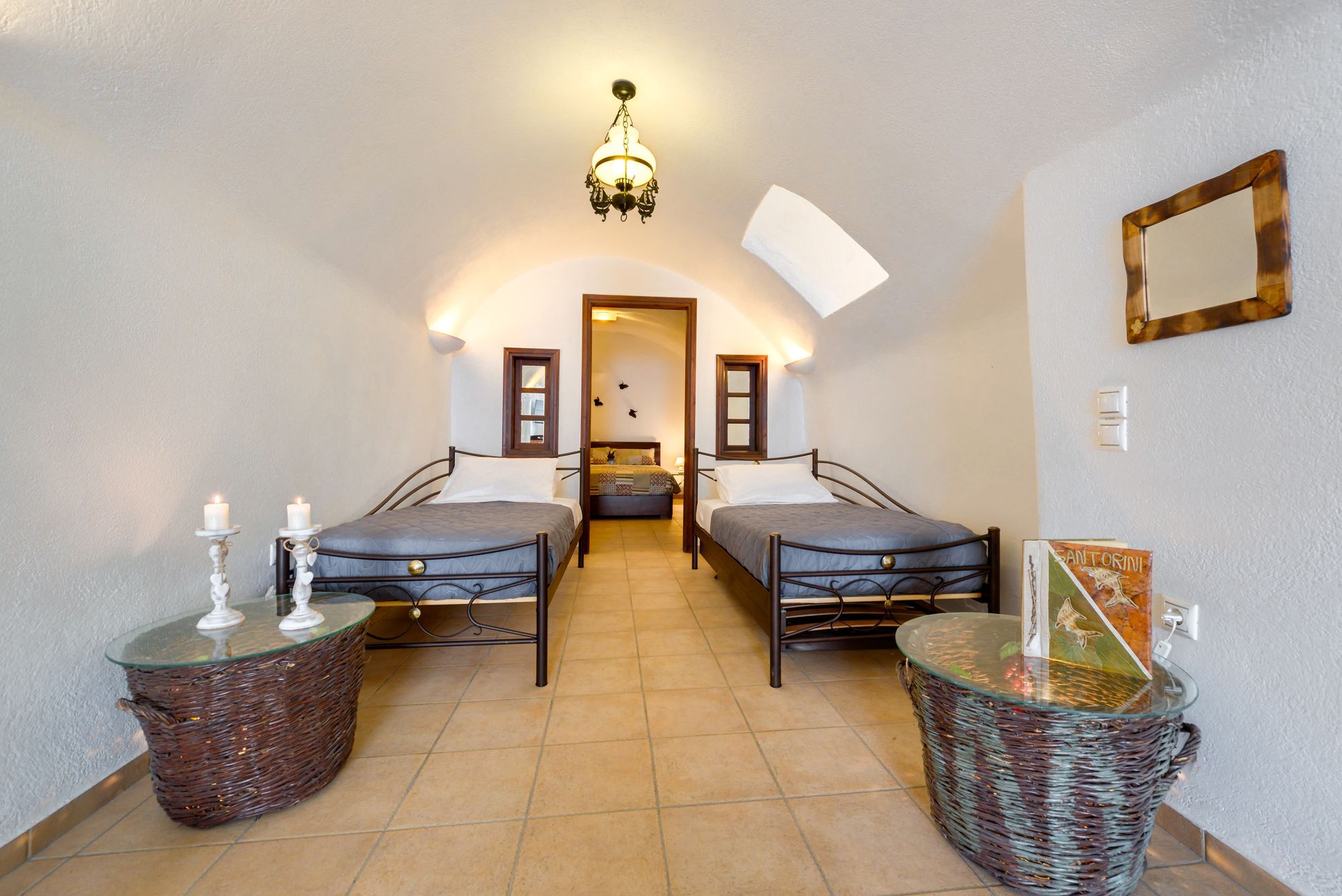 Nereids Villa Santorini Megalochori  Exteriör bild