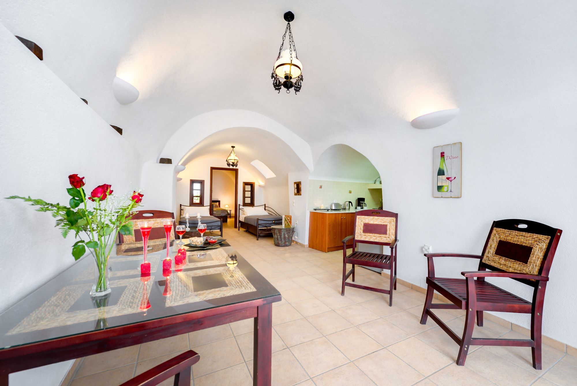 Nereids Villa Santorini Megalochori  Exteriör bild