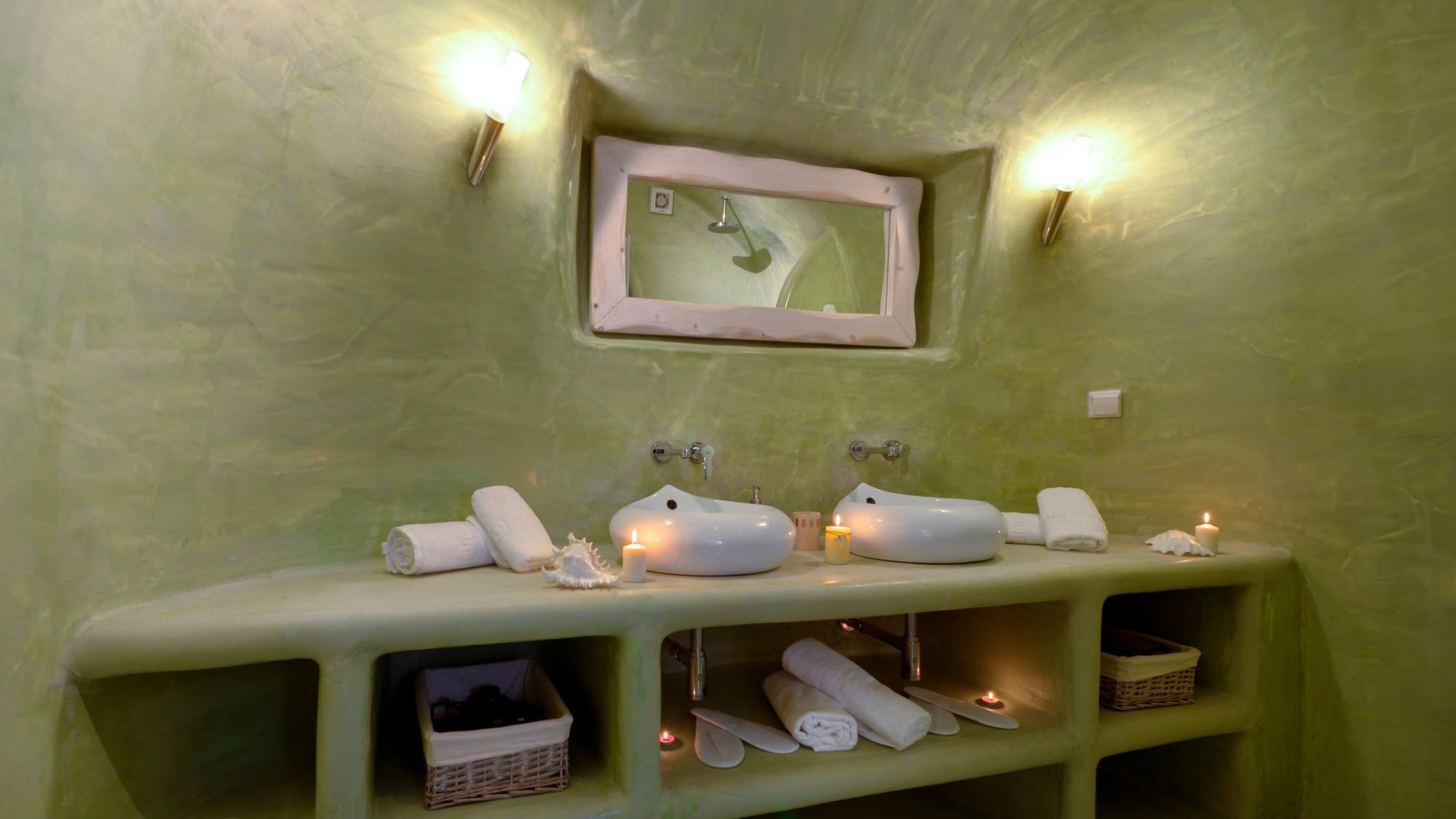Nereids Villa Santorini Megalochori  Exteriör bild