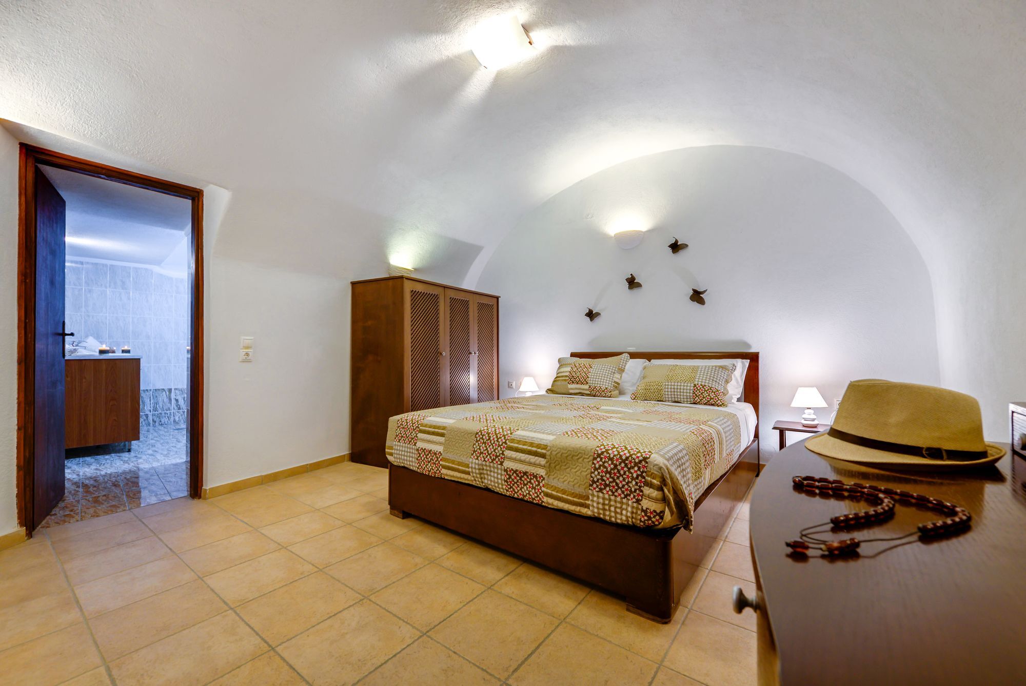 Nereids Villa Santorini Megalochori  Exteriör bild