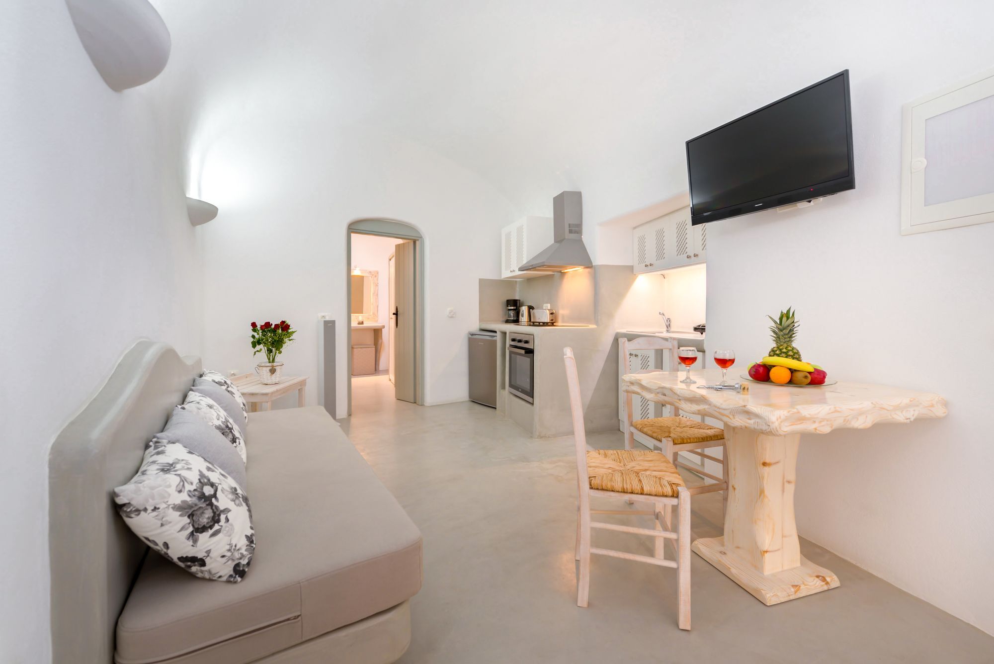 Nereids Villa Santorini Megalochori  Exteriör bild