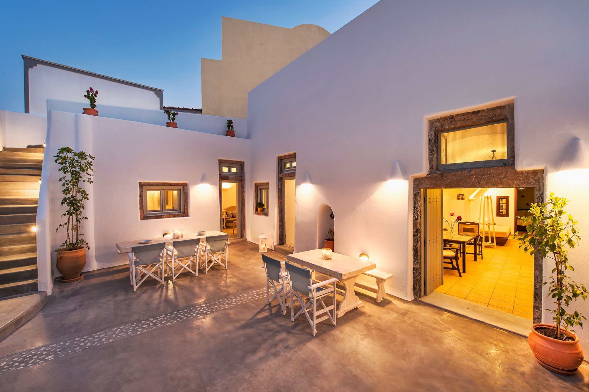 Nereids Villa Santorini Megalochori  Exteriör bild