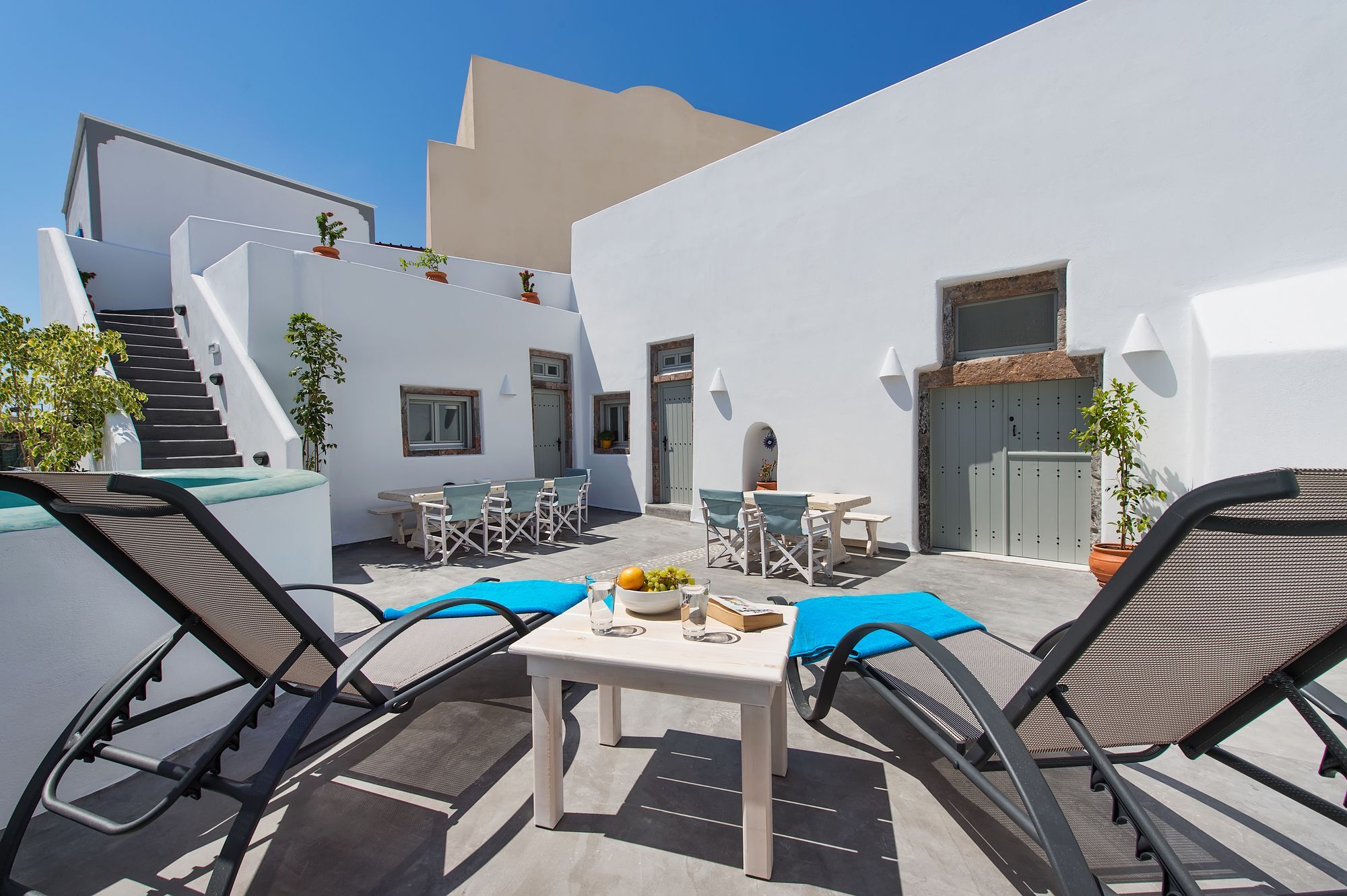 Nereids Villa Santorini Megalochori  Exteriör bild
