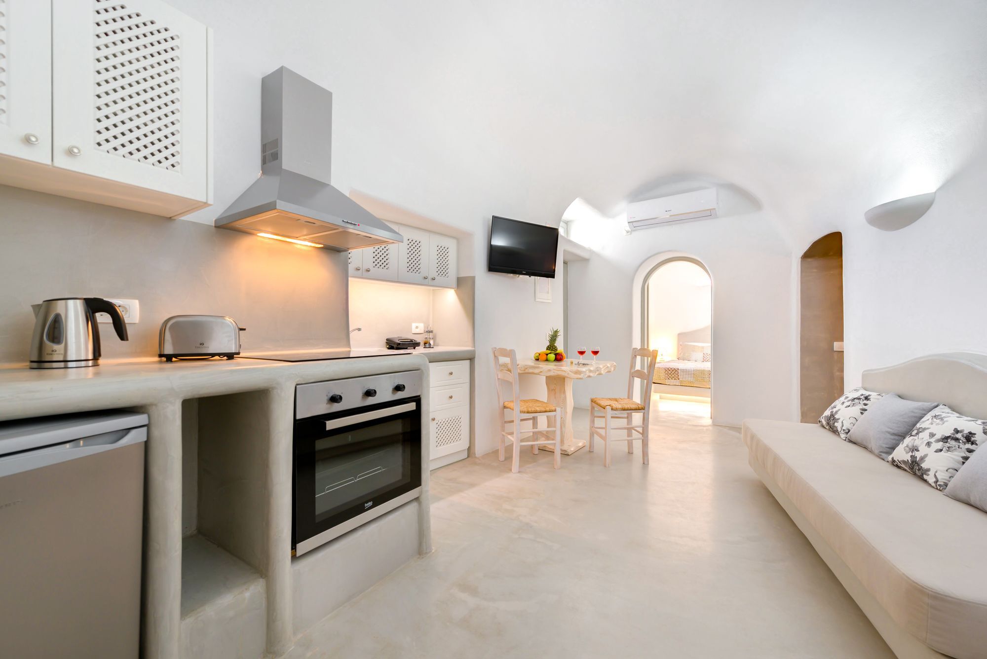 Nereids Villa Santorini Megalochori  Exteriör bild