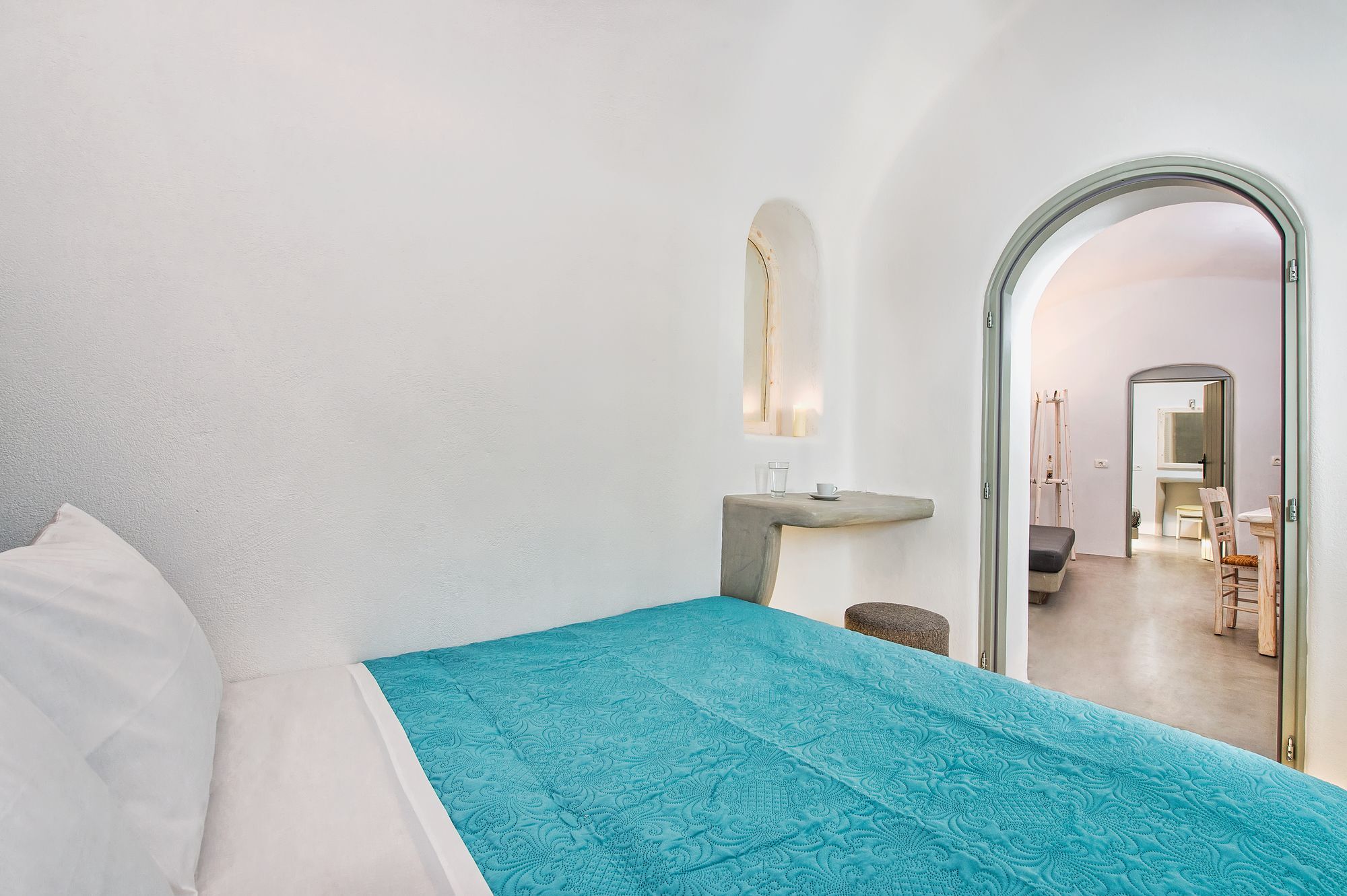 Nereids Villa Santorini Megalochori  Exteriör bild
